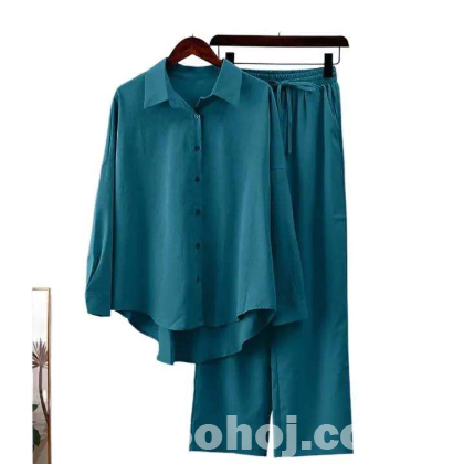 Western 2-Piece Set, Switch Silk Jorjet with Plazo Cut